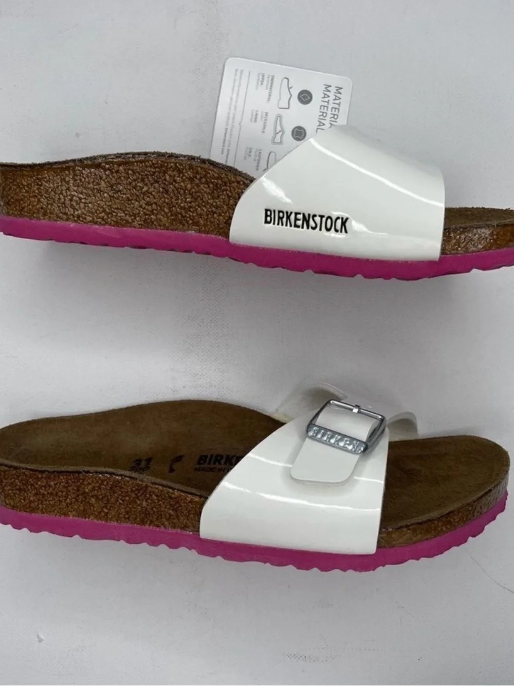 BIRKENSTOCK MADRID SANDALS SZ: 31/13 ~NIB
